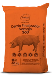 Cerdo finalizador naranja 360, Italcol